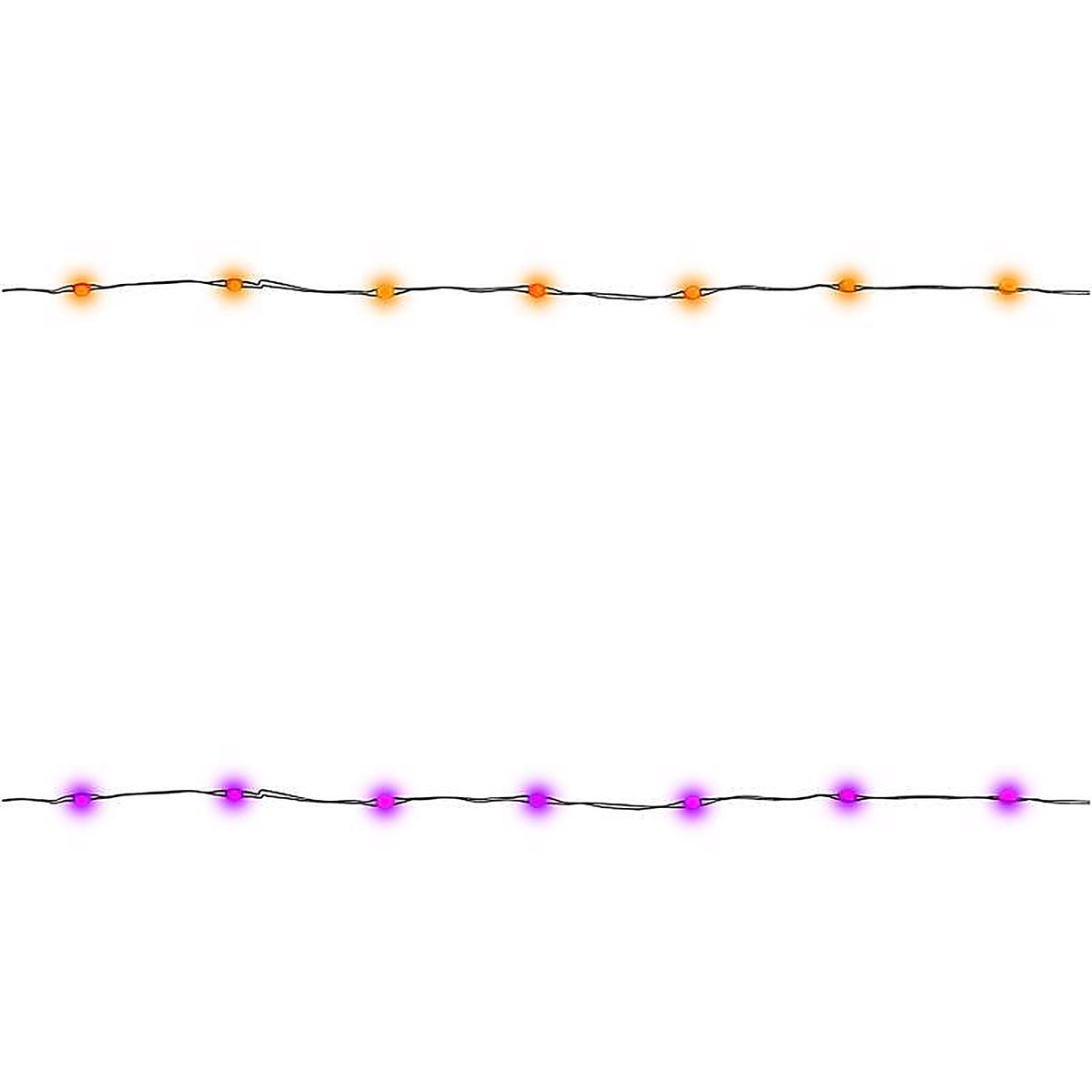 Celebrations MIC12ASTBORPLA Halloween LED Light String Halloween Decor