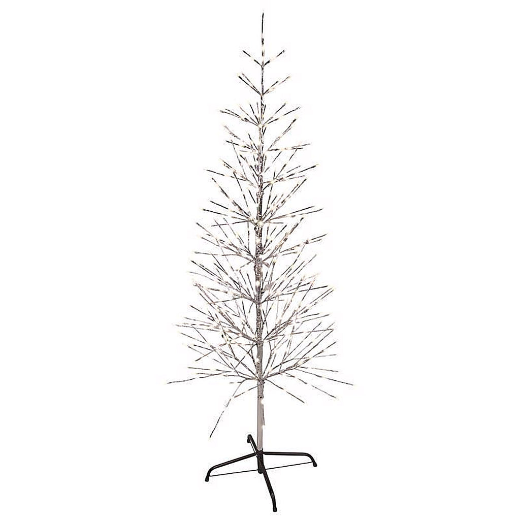 Celebrations TWIGT50SWWMUA Platinum LED Multi 60 in. Twig Tree Pathway Decor