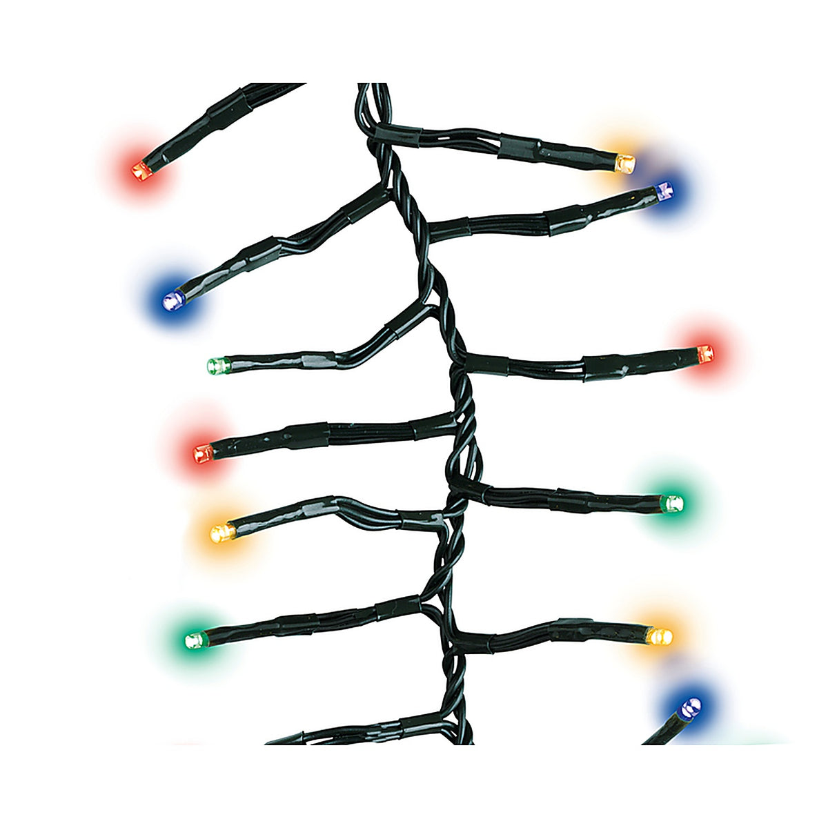 Celebrations 9922032 LED Rice Cluster Multicolored 200 ct String Christmas Lights 6.6 ft.