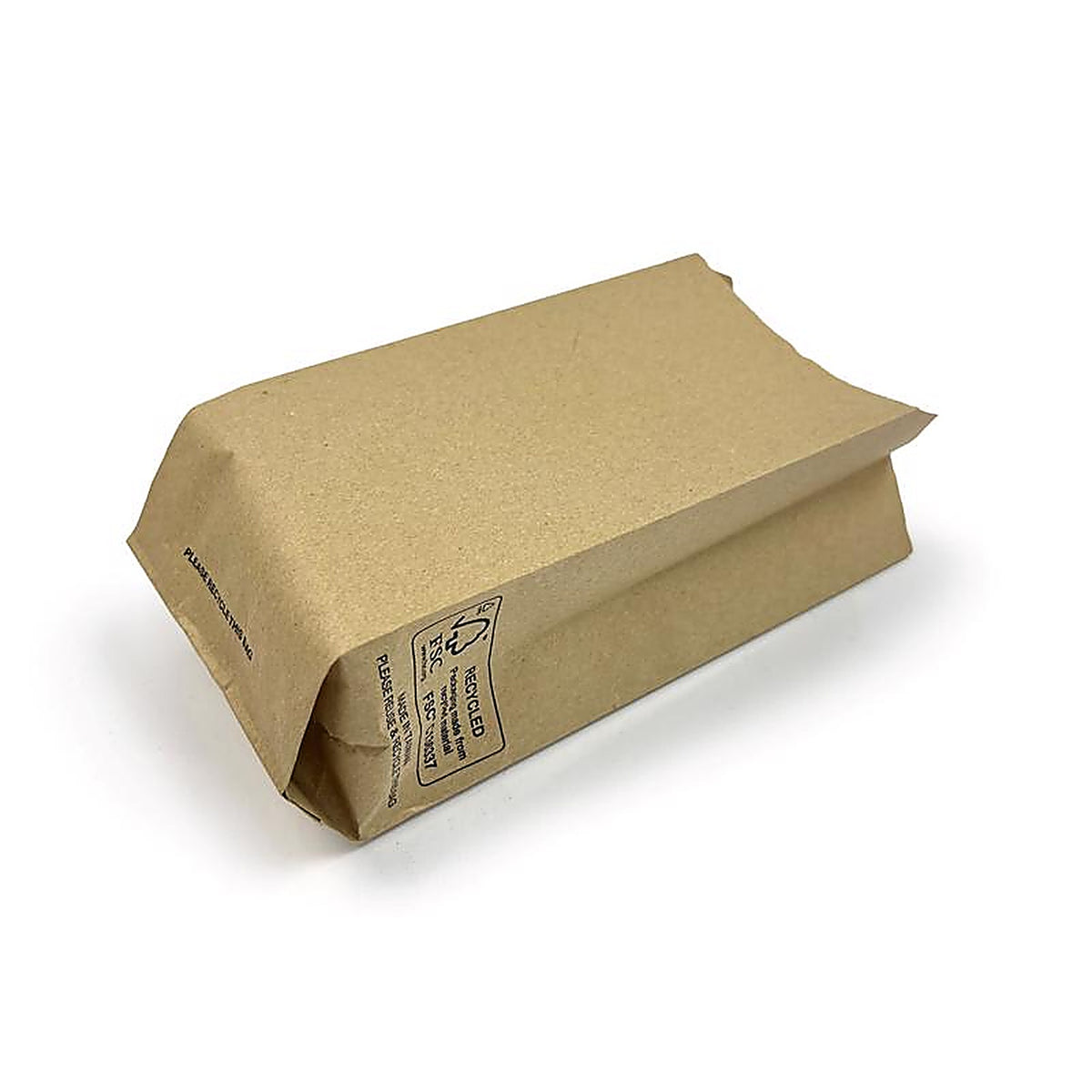 ATC - AKB0001 - Recycled Paper Brown Shopping Bag 2000 Pack 7 In. H X 2 In. W X 4 In. L