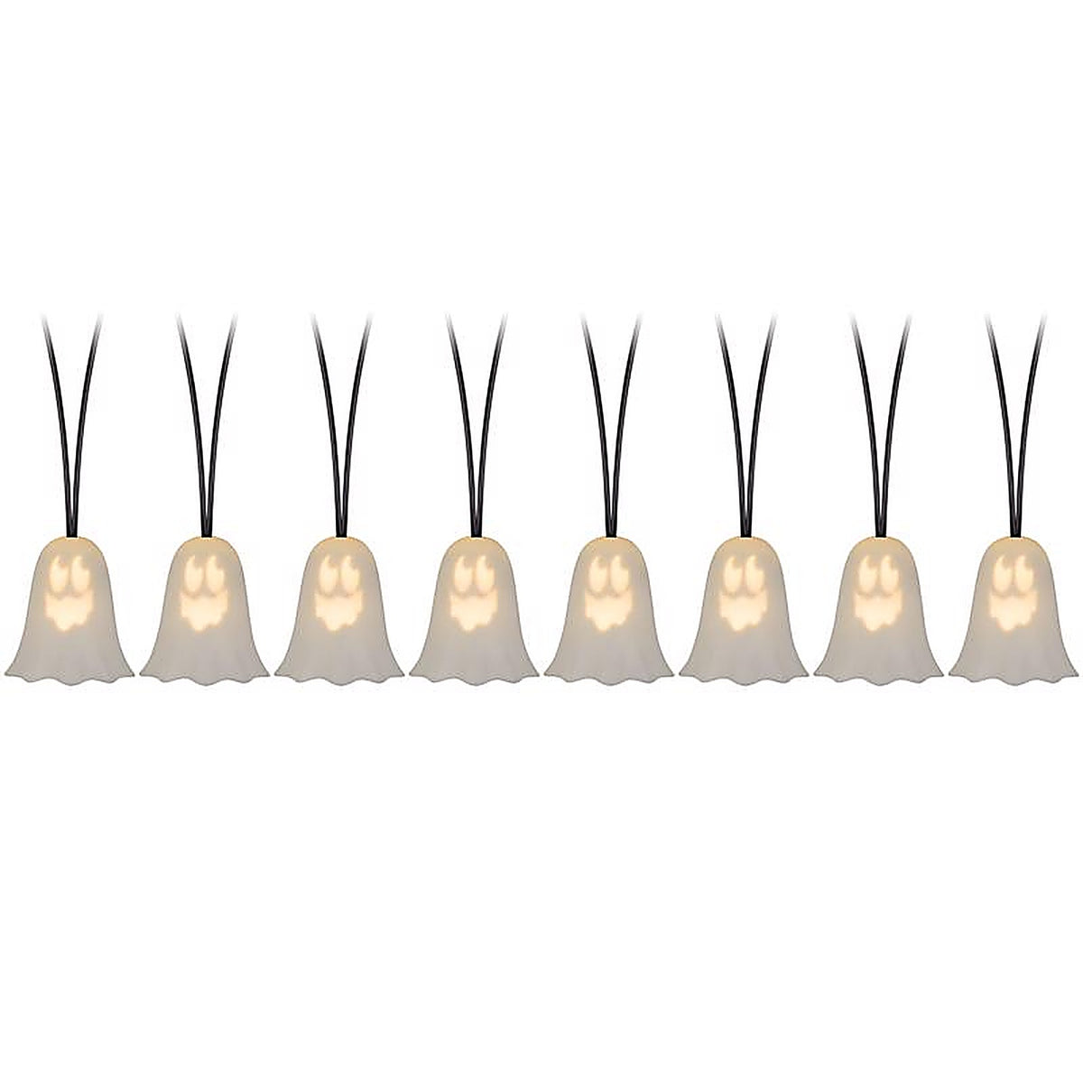 Gemmy 227769 2.9528 in. LED Prelit Musical Ghosts Light String Halloween Decor