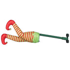 Mr. Christmas - 30453AC - Green/Red Elf Kicker Animated Decor 16 In.