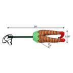 Mr. Christmas - 30453AC - Green/Red Elf Kicker Animated Decor 16 In.