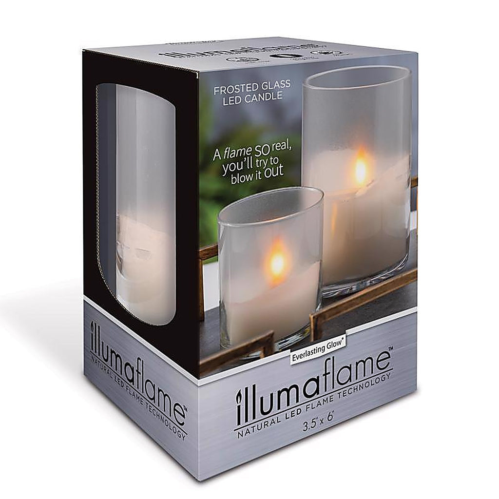 Everlasting Glow - 45604 - White No Scent Scent Flameless Hand Poured Candle