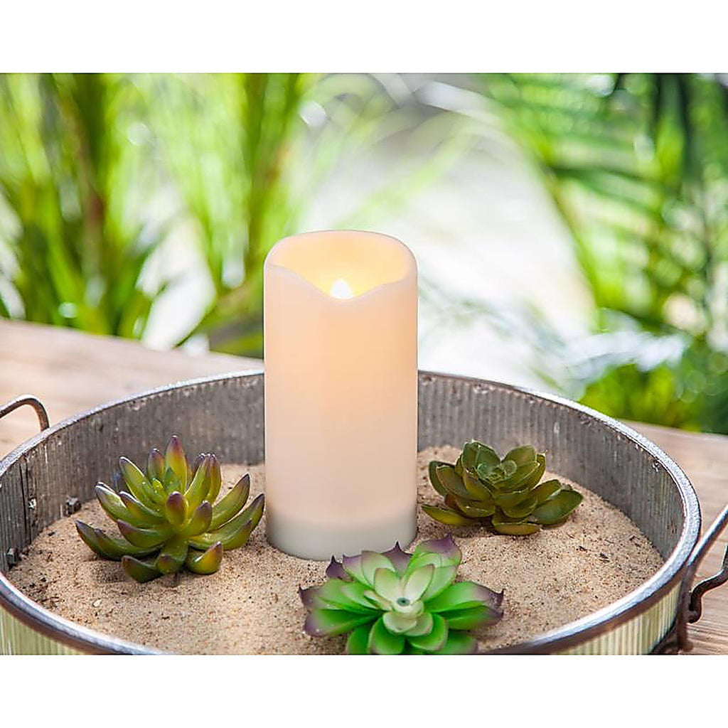 Gerson - 44594 - Everlasting Glow Candle Table Decor Plastic 1 Pack 3 In.