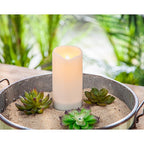 Gerson - 44594 - Everlasting Glow Candle Table Decor Plastic 1 Pack 3 In.