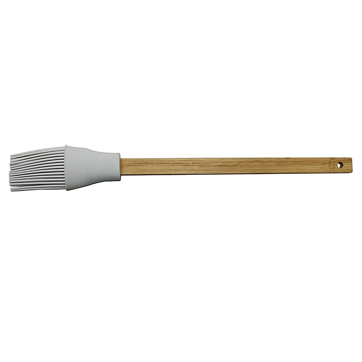 Home Plus HD0098 11.4 in. L Gray Bamboo/Silicone Basting Brush