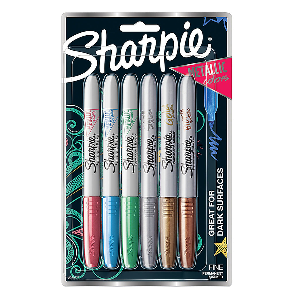 Sharpie - 2029678 - Assorted Pen 6 Pack