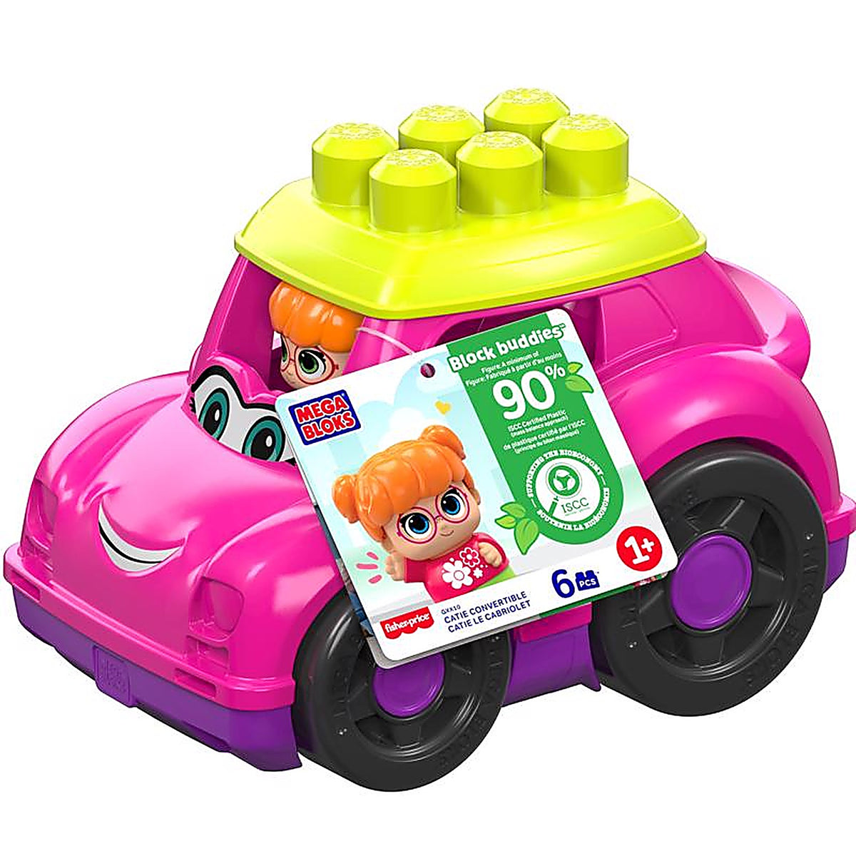 Mega Bloks - CND62 - Lil Vehicles Assorted 3 Piece