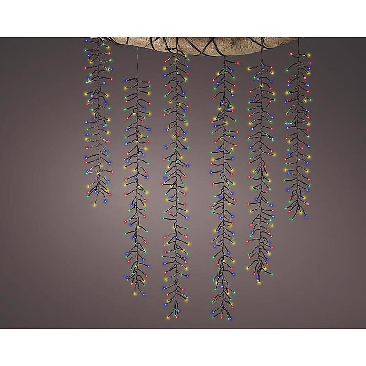 Celebrations 9922040 Gold LED Rice Multicolored 480 ct Novelty Christmas Lights