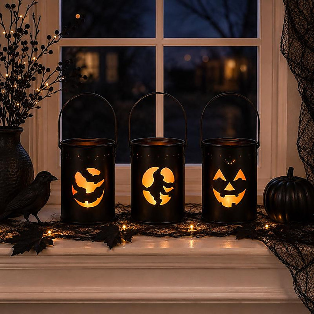Gerson - 2353036 - 4.25 In. Lighted Decoration Halloween Decor