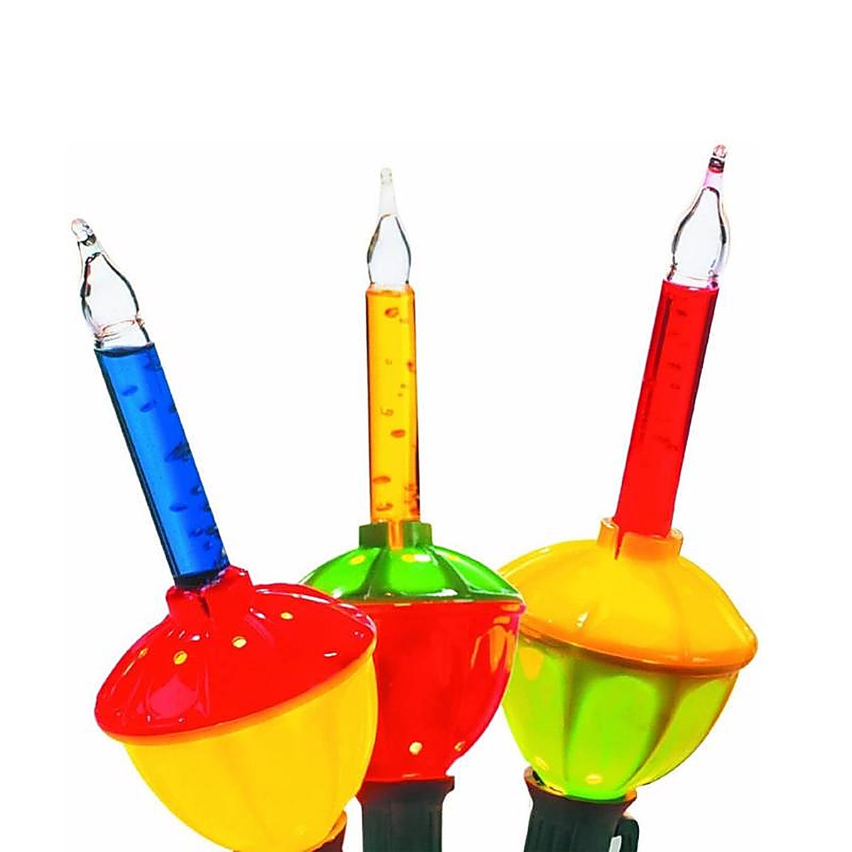 Celebrations BUB3RDGRA Incandescent C-Type Multicolored 3 ct Replacement Christmas Light Bulbs
