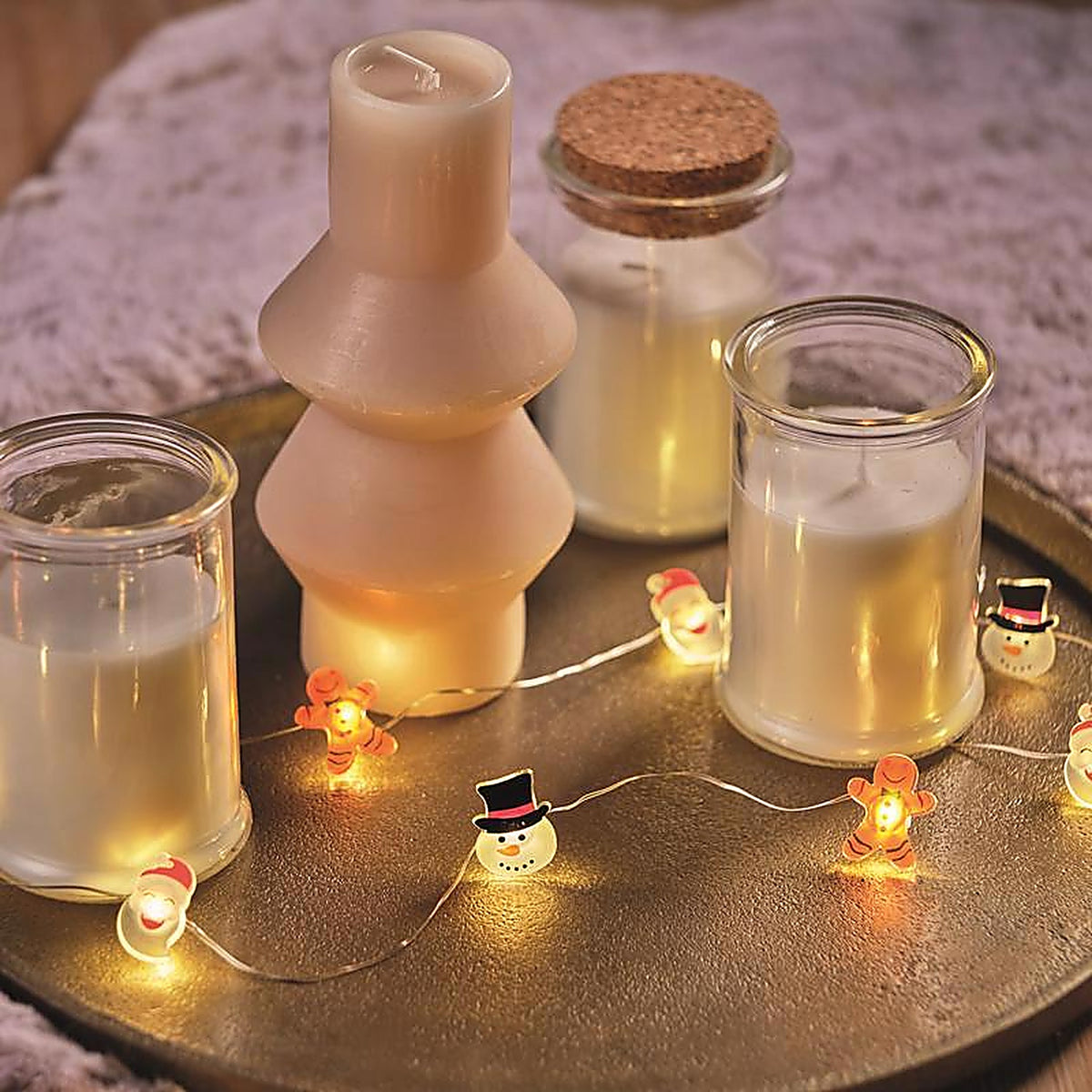 Celebrations 9922044 LED Micro Dot/Fairy Clear/Warm White 20 ct Novelty Christmas Lights 6.2 ft.