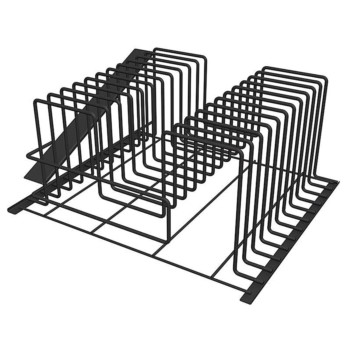 Wm Display Group - 9315A - 13 In. H X 25 In. W X 22 In. D Black Metal Grill Grate/Liner Display