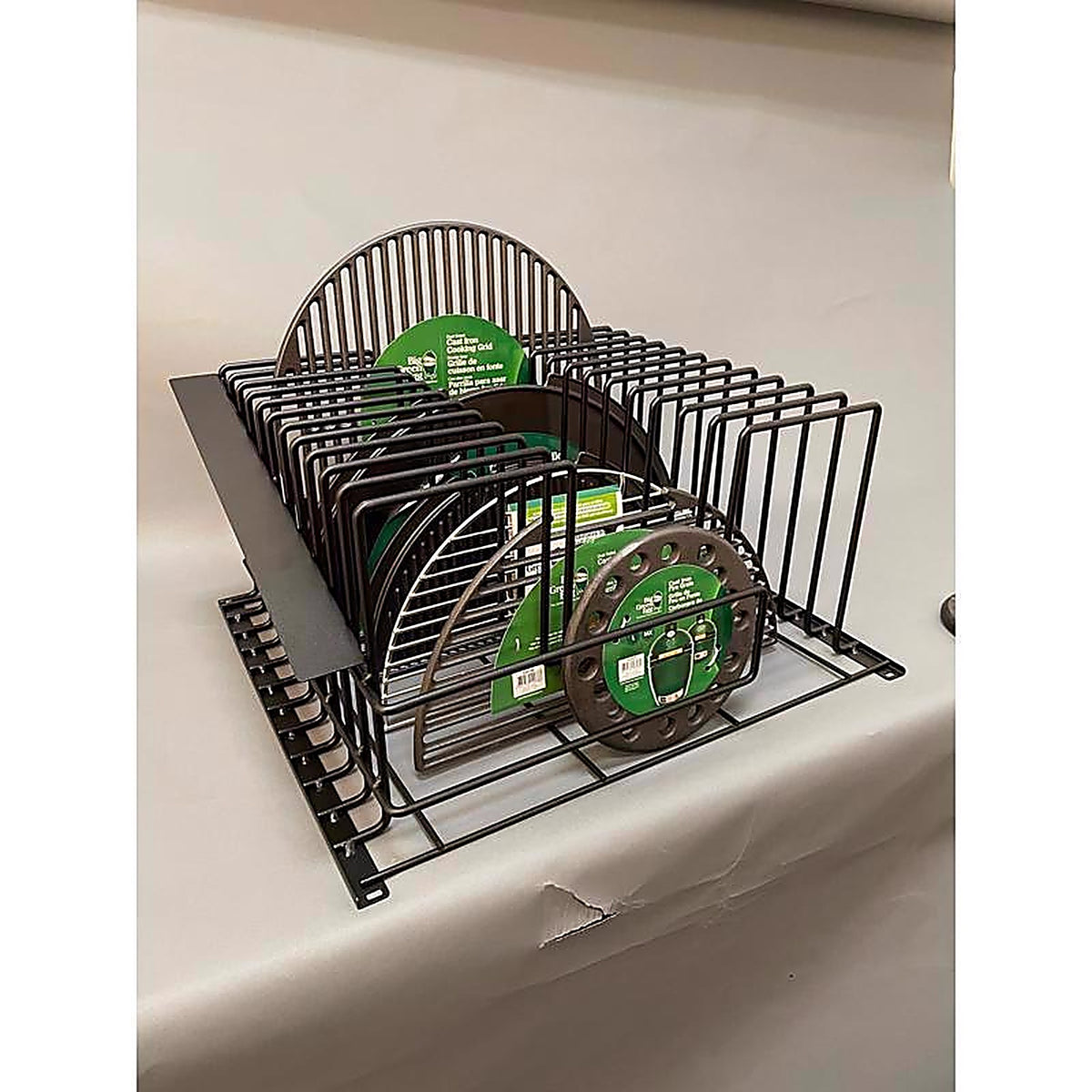 Wm Display Group - 9315A - 13 In. H X 25 In. W X 22 In. D Black Metal Grill Grate/Liner Display