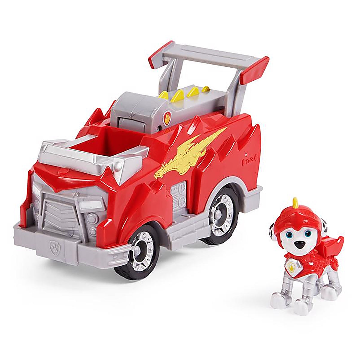 Spin Master 6063585 Paw Patrol Marshall Transforming Toy Car Multicolored