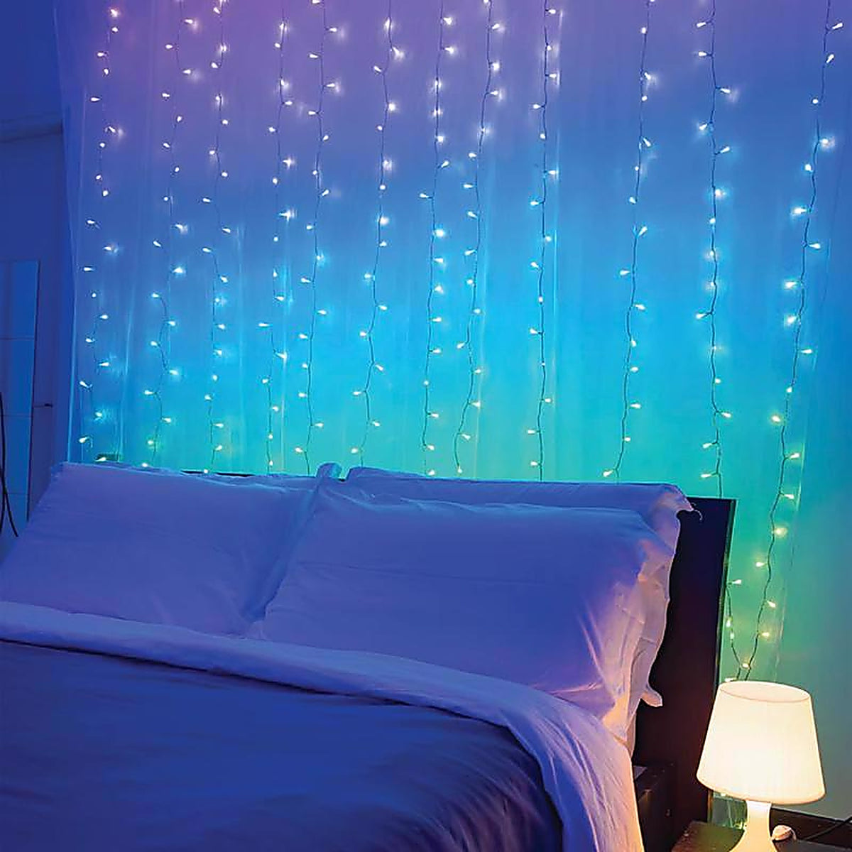 Holiday Bright Lights R210CURTWP Twinkly LED Mini Multicolored 210 ct String Christmas Lights