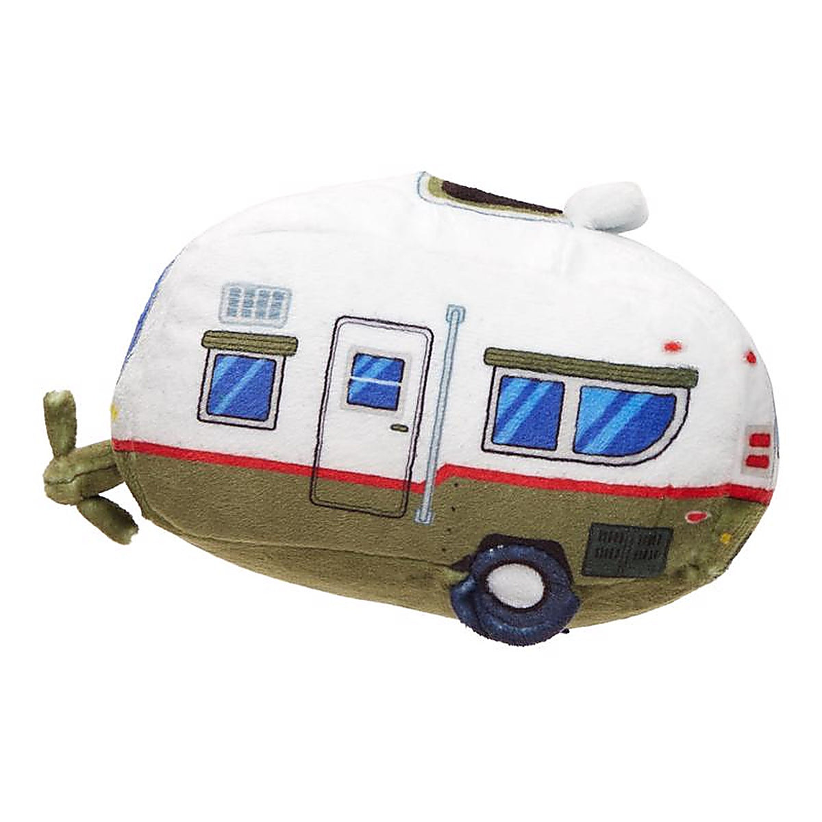 Bark 706569 Plush Hairstream Trailer Dog Toy 1 pk