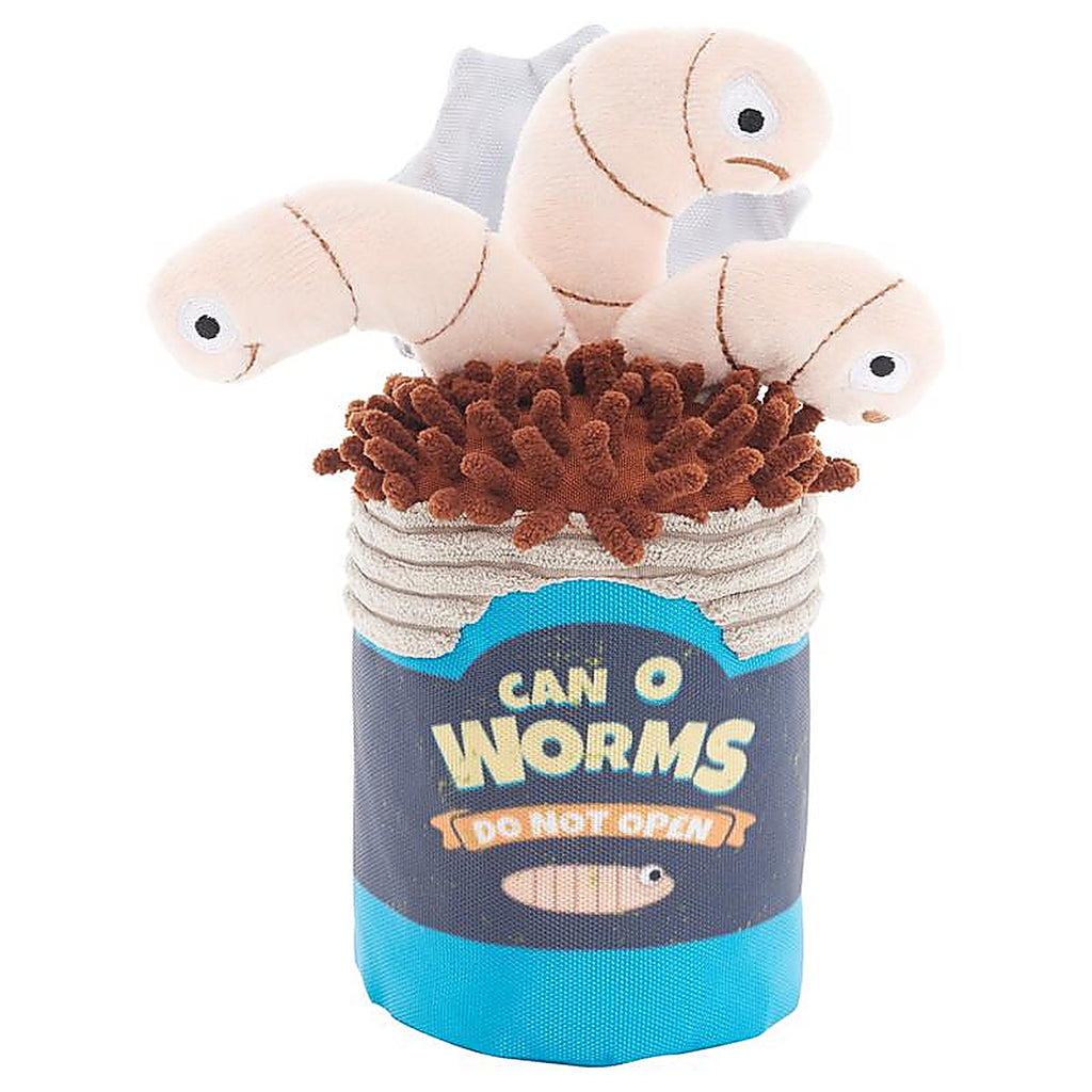 Bark 207733 Multicolored Plush Live Bait Bites Dog Toy 1 pk