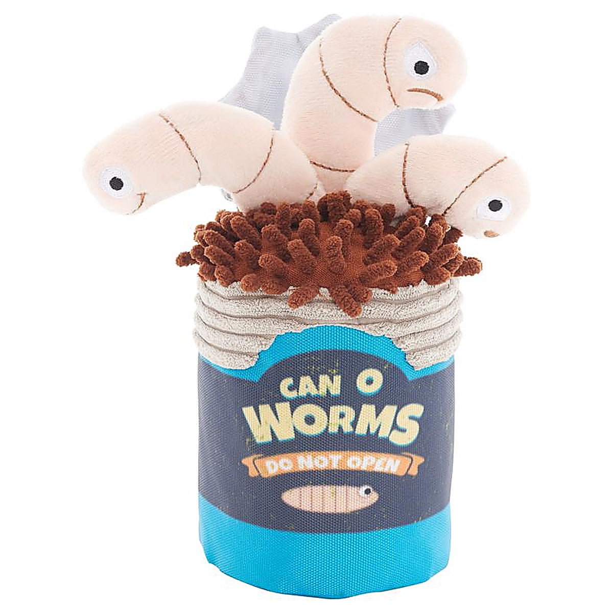 Bark 207733 Multicolored Plush Live Bait Bites Dog Toy 1 pk