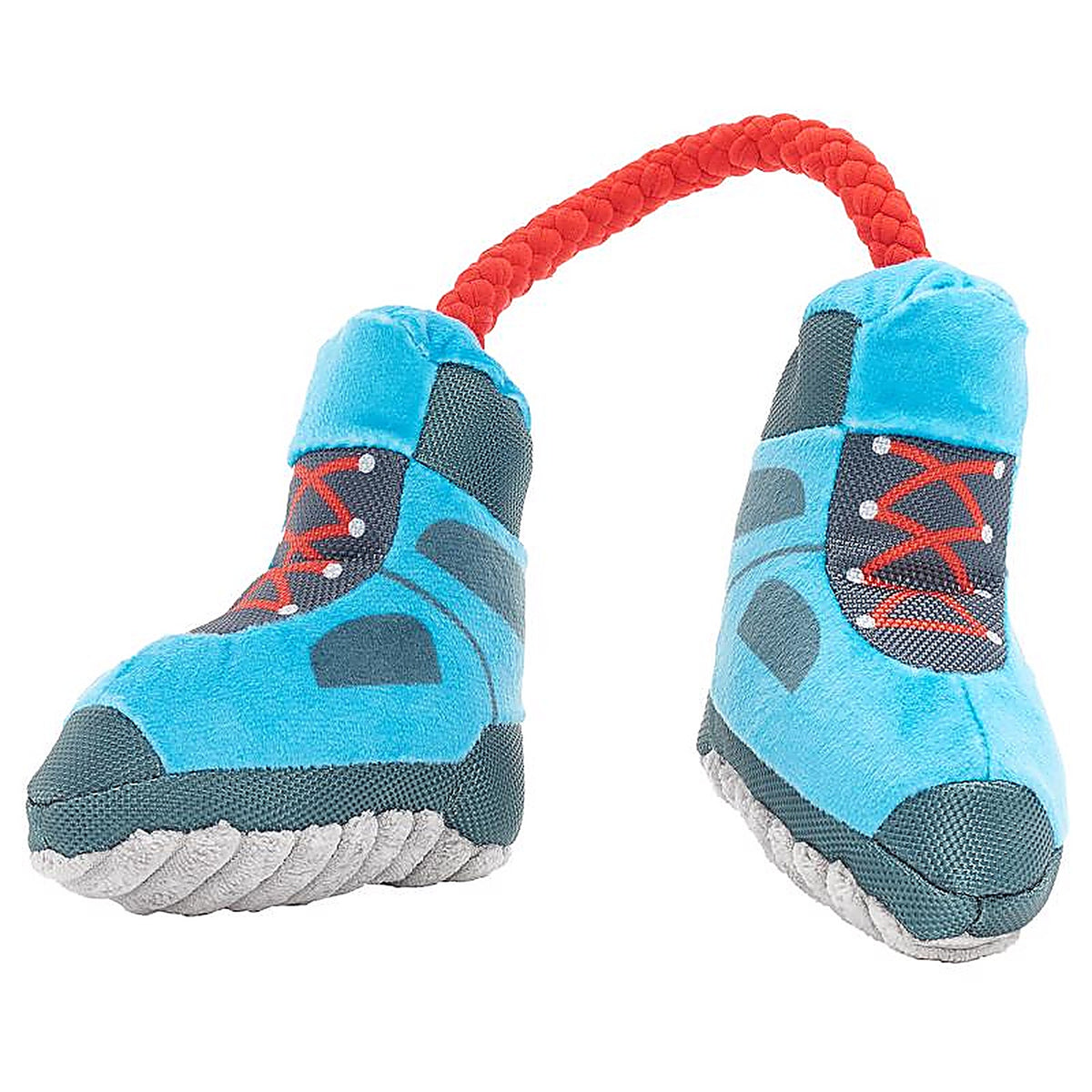 Bark 207725 Multicolored Plush Appalachian Tail Boots Dog Toy 1 pk