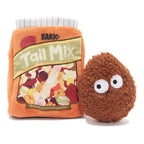 Bark 211786 Multicolored Plush Tail Mix Dog Toy 1 pk