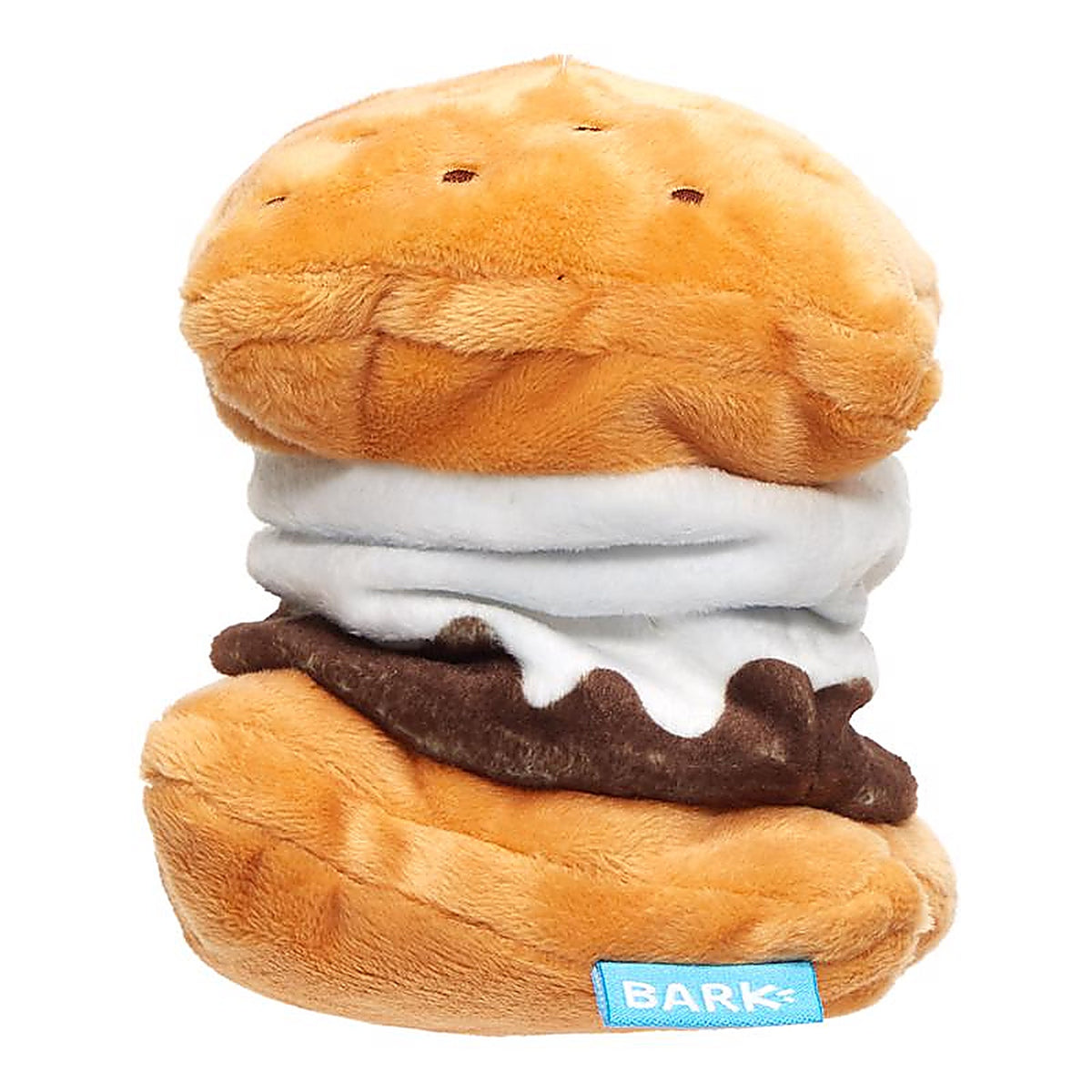 Bark 706579 Multicolored Plush More Smores Dog Toy