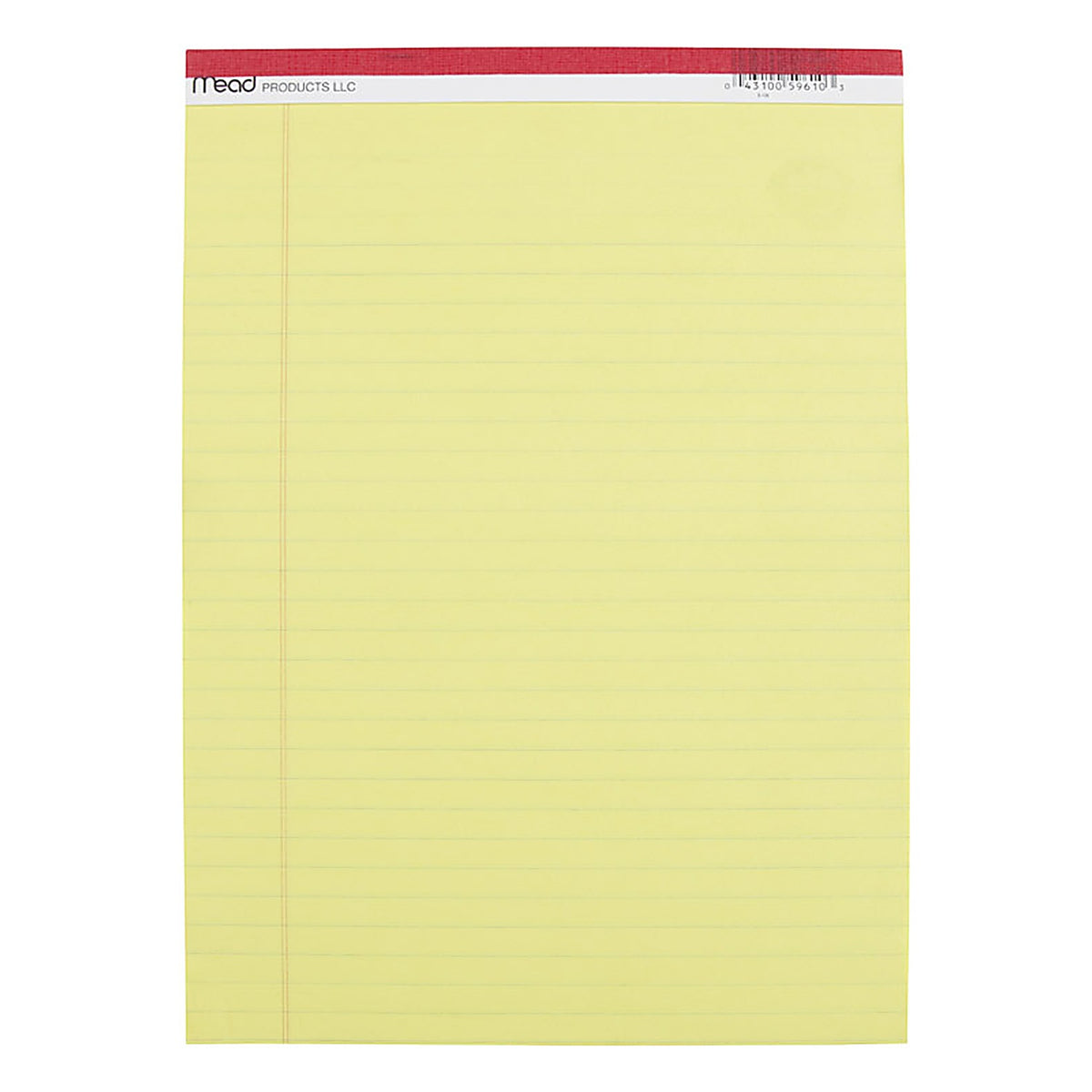 Mead 59610 8.5 in. W x 11 in. L Legal Pad 50