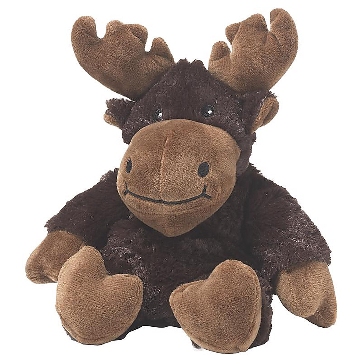 Warmies - CPJ-MOO-1 - Junior Moose Stuffed Animals Brown 1 Piece