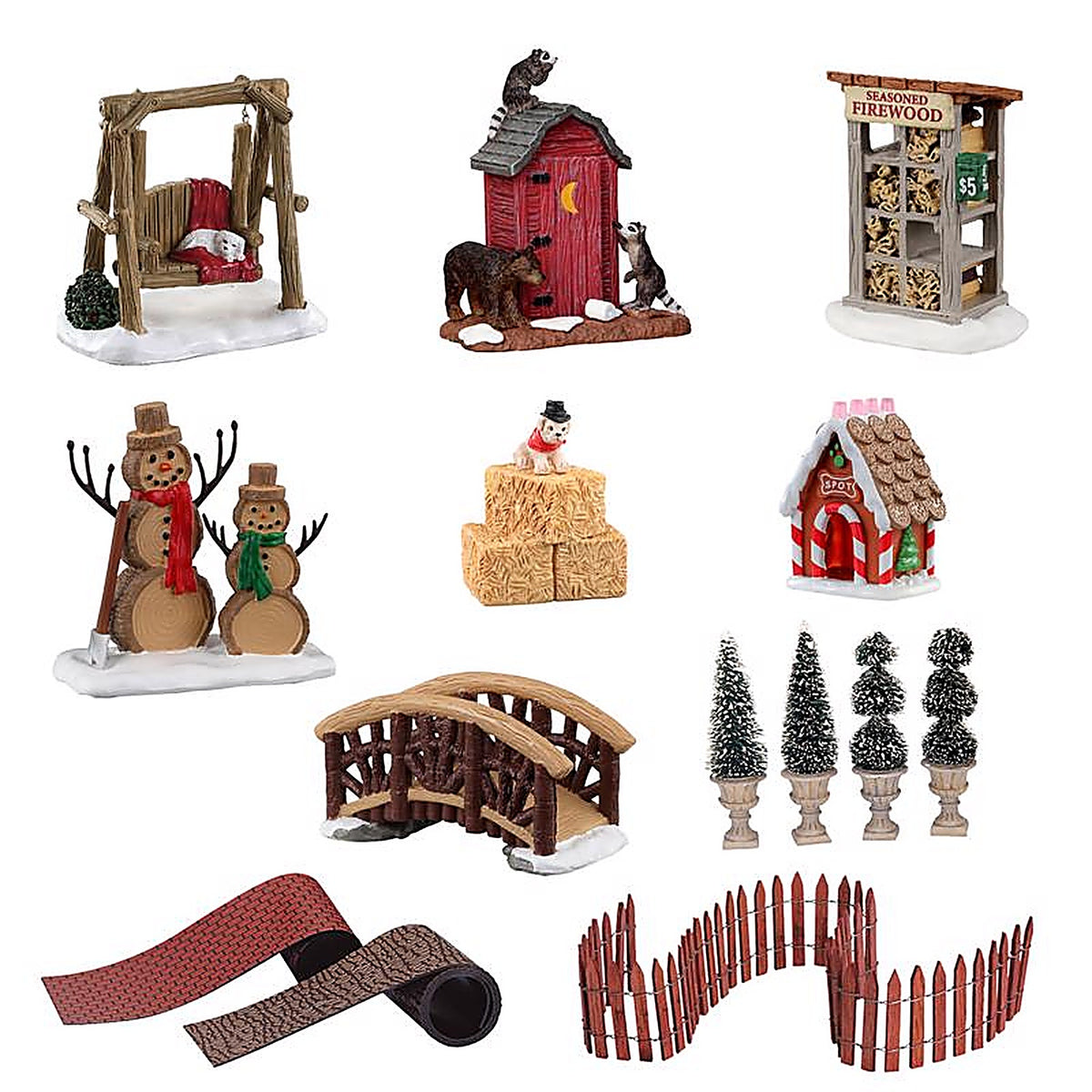 Lemax - A4941 - Assorted Village Accessories 3 In.