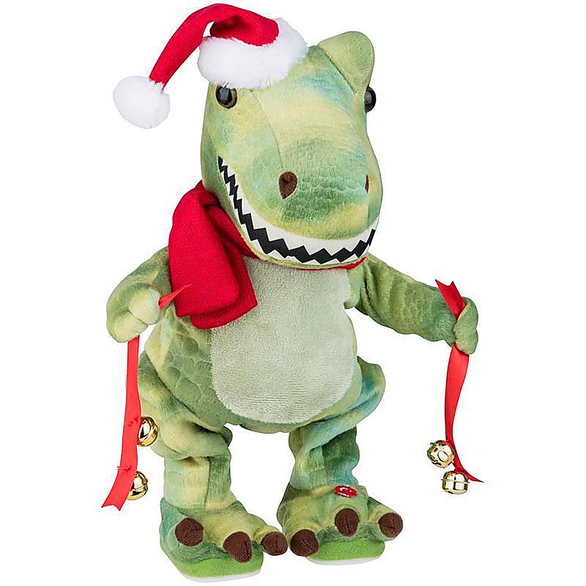 Gemmy - 112462 - Multicolored Waving Twisting T-Rex Animated Decor 13 In.