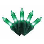 Celebrations - T550GR6A - Platinum LED T5 Green 50 CT String Christmas Lights 25 Ft.