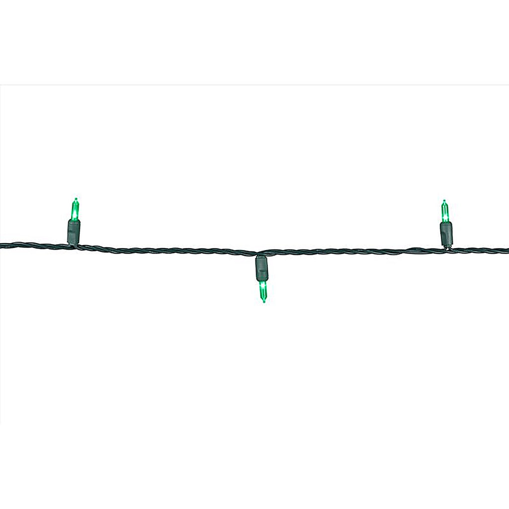 Celebrations - T550GR6A - Platinum LED T5 Green 50 CT String Christmas Lights 25 Ft.
