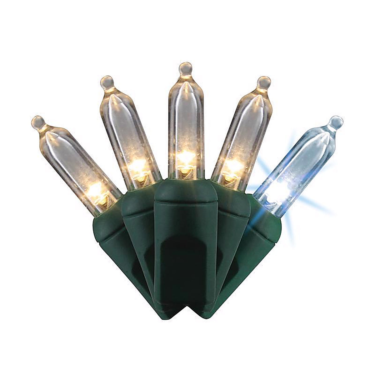 Celebrations - T550WWSA - Platinum LED T5 Warm White 50 CT String Christmas Lights 25 Ft.