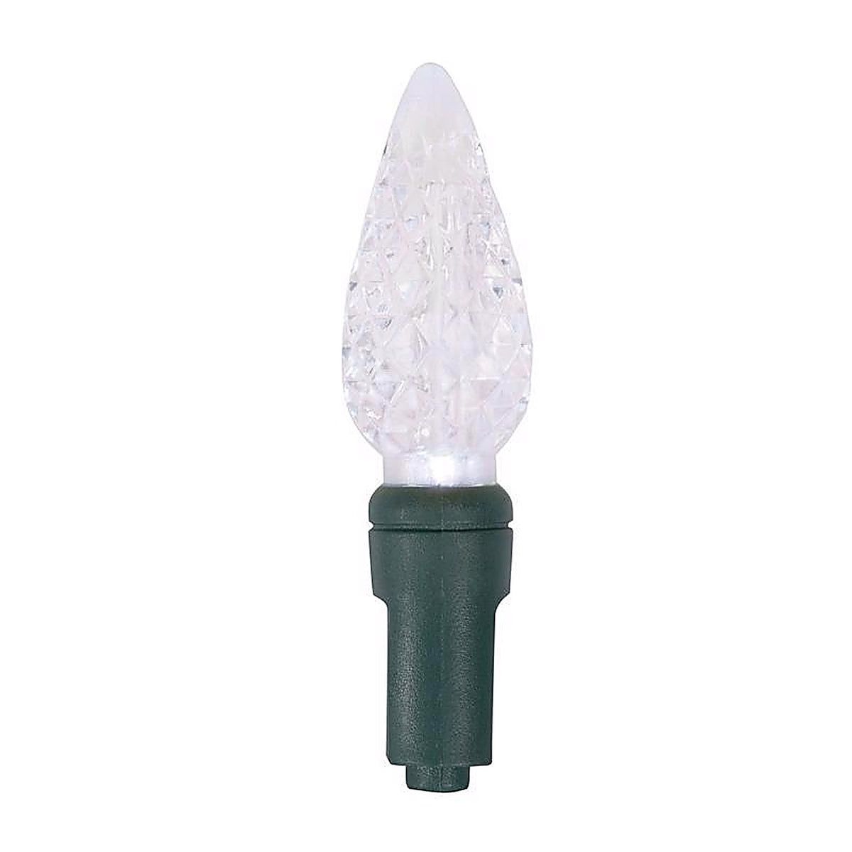 Celebrations - C650PWA - Platinum LED C6 Pure White 50 CT String Christmas Lights 25 Ft.