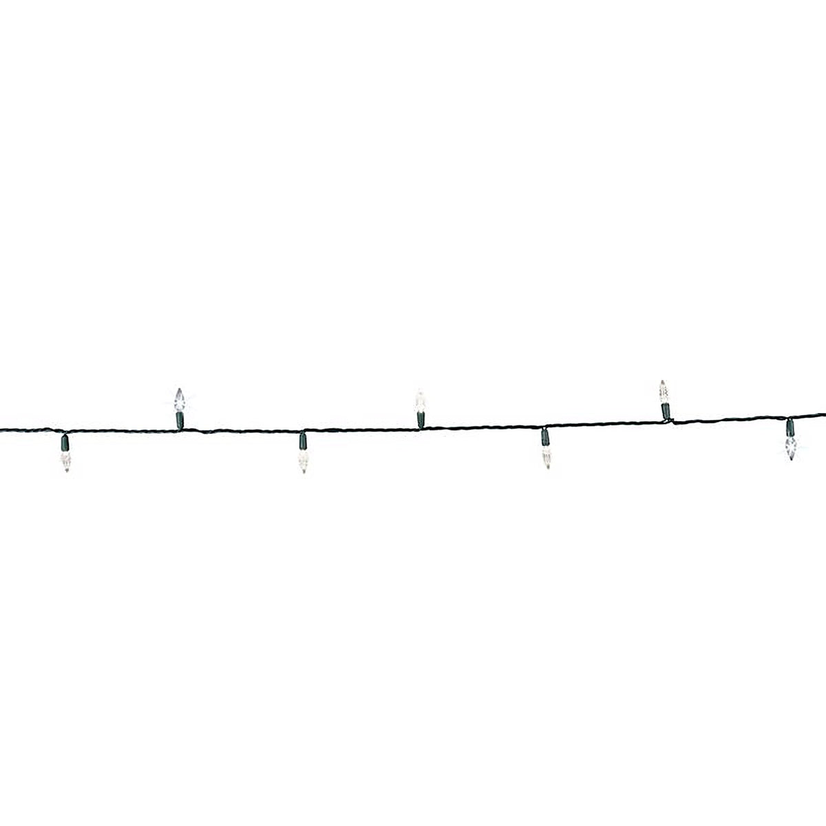 Celebrations - C650PWSA - Platinum LED C6 Pure White 50 CT String Christmas Lights 25 Ft.