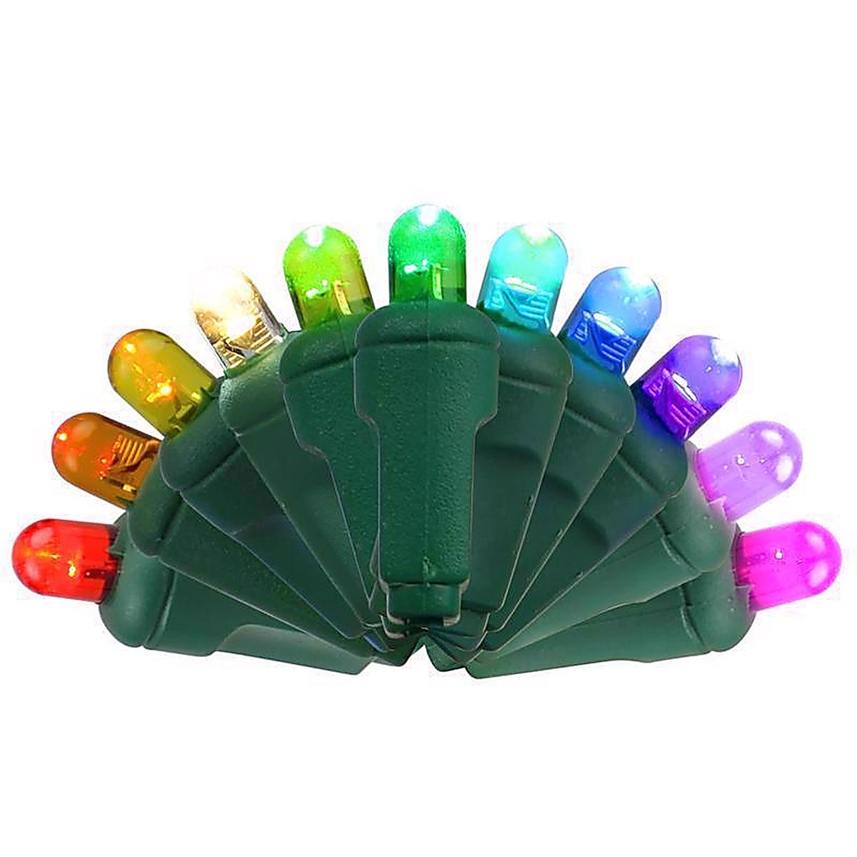 Celebrations - RGBWWA5MMA - Platinum LED Mini Dot Multicolored 50 CT String Christmas Lights 50 Ft.