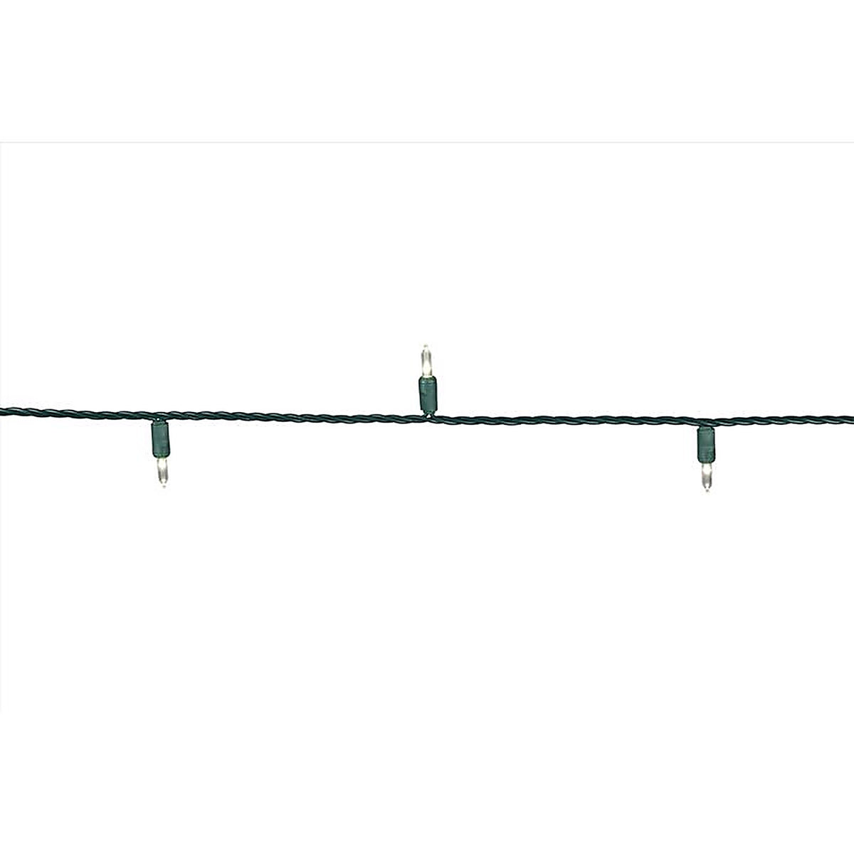 Celebrations - T550PW6A - Platinum LED T5 Pure White 50 CT String Christmas Lights 25 Ft.