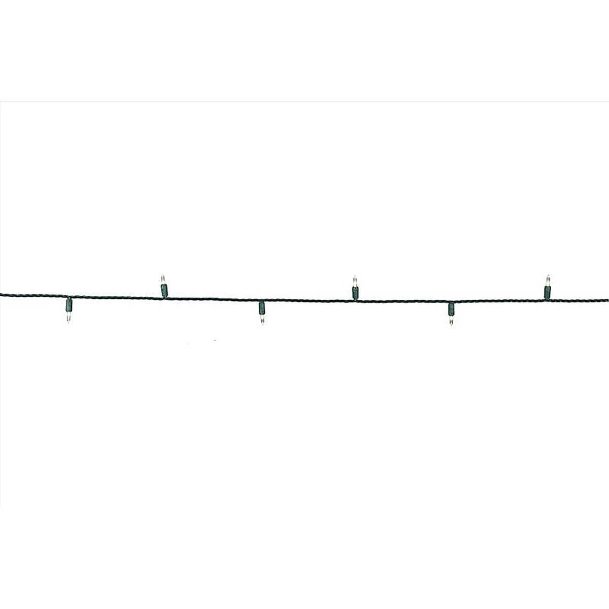 Celebrations - T550PW6A - Platinum LED T5 Pure White 50 CT String Christmas Lights 25 Ft.