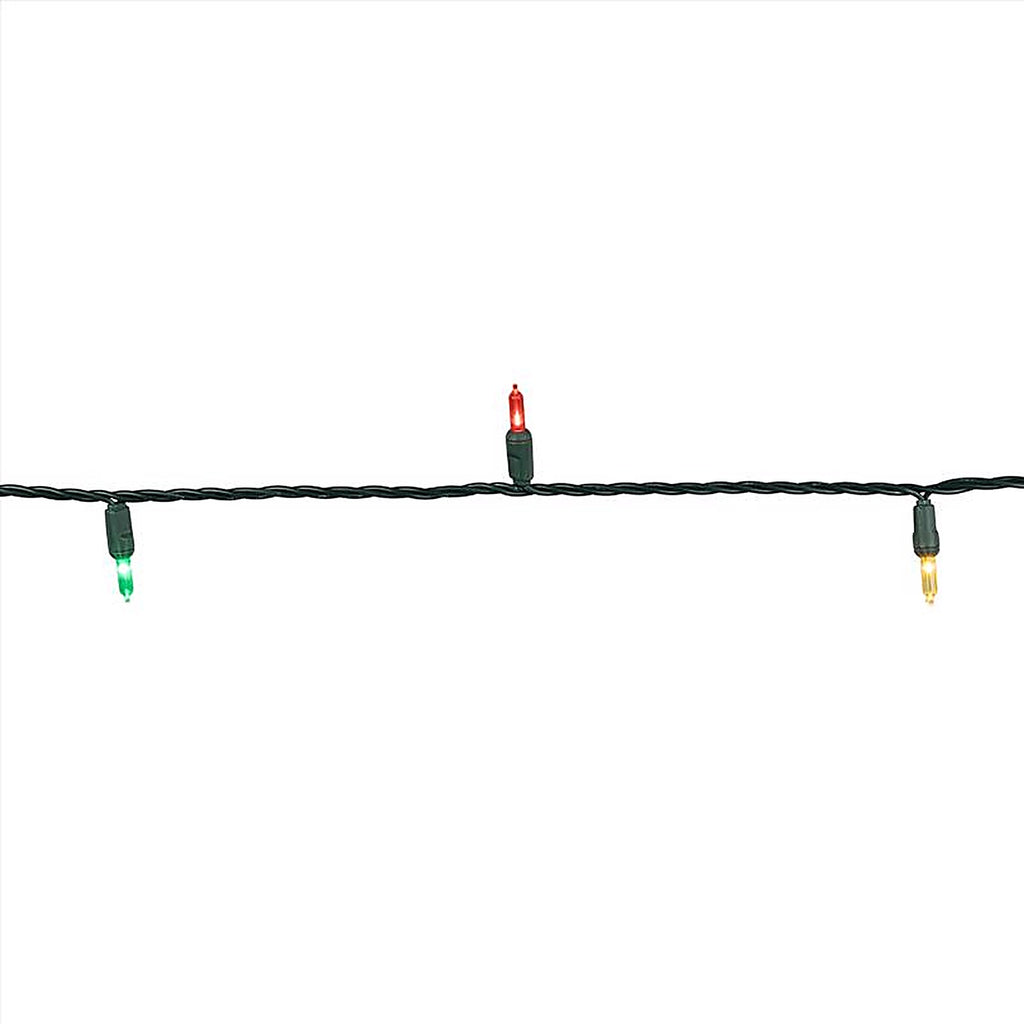 Celebrations - T550MU6A - Platinum LED T5 Multicolored 50 CT String Christmas Lights 25 Ft.