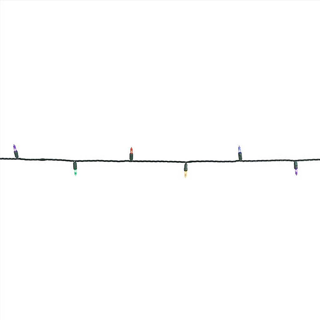 Celebrations - T550MU6A - Platinum LED T5 Multicolored 50 CT String Christmas Lights 25 Ft.