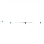 Celebrations - T550MU6A - Platinum LED T5 Multicolored 50 CT String Christmas Lights 25 Ft.