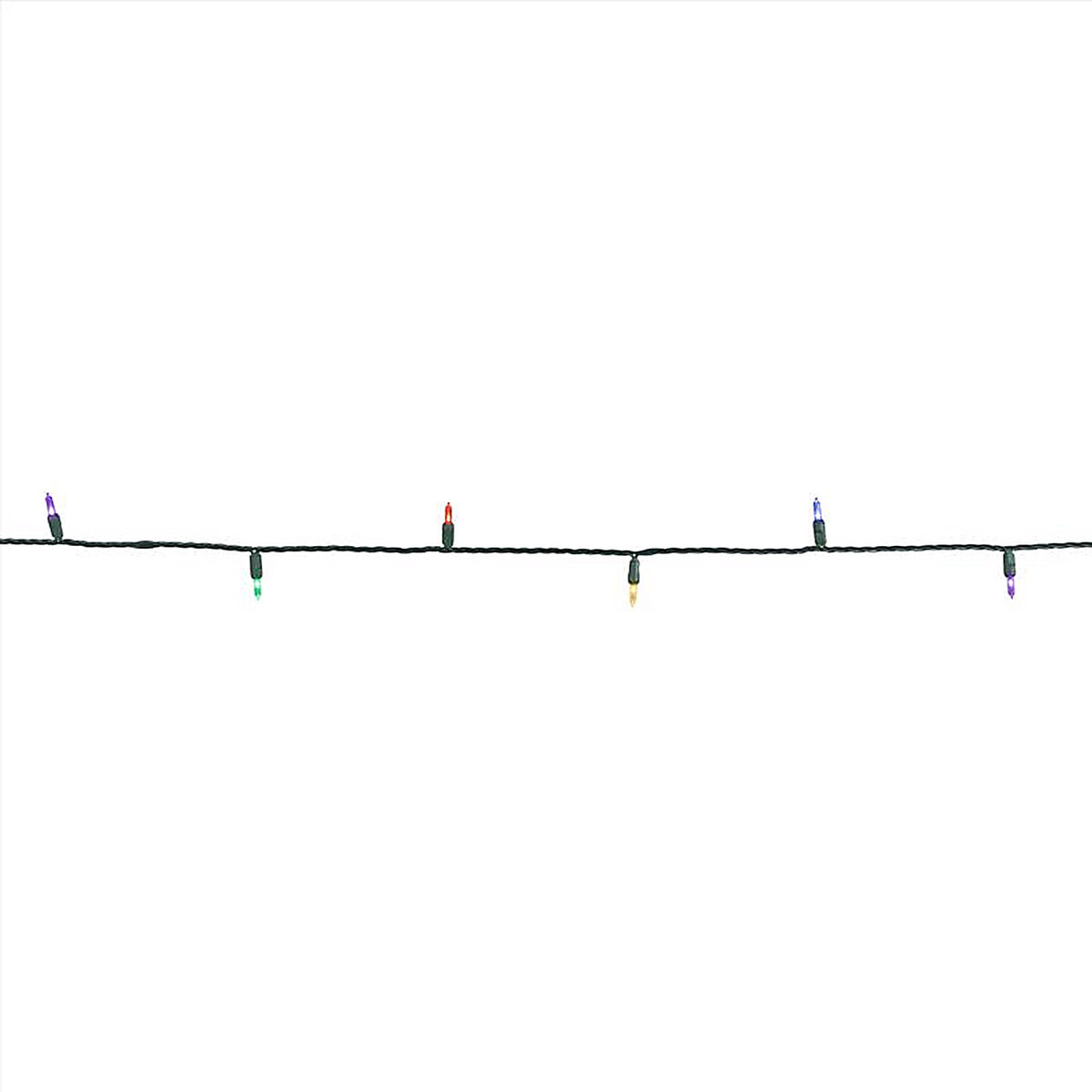 Celebrations - T550MU6A - Platinum LED T5 Multicolored 50 CT String Christmas Lights 25 Ft.