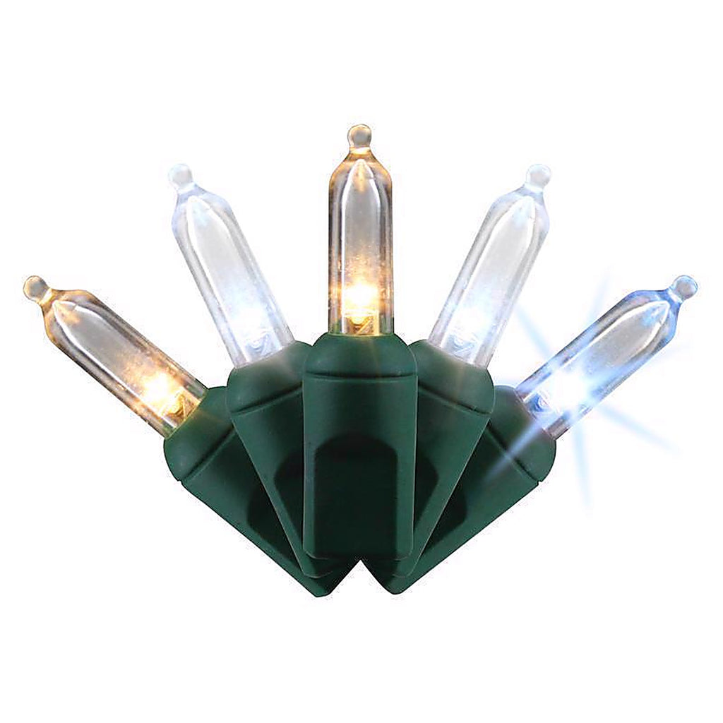 Celebrations - T550CHSA - Platinum LED T5 Champagne 50 CT String Christmas Lights 25 Ft.