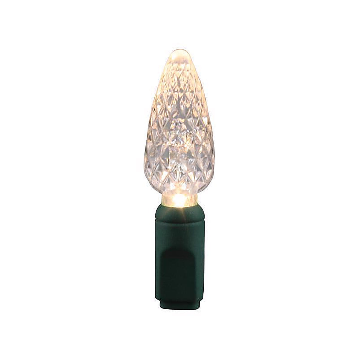 Celebrations - C650WWSA - Platinum LED C6 Warm White 50 CT String Christmas Lights 25 Ft.