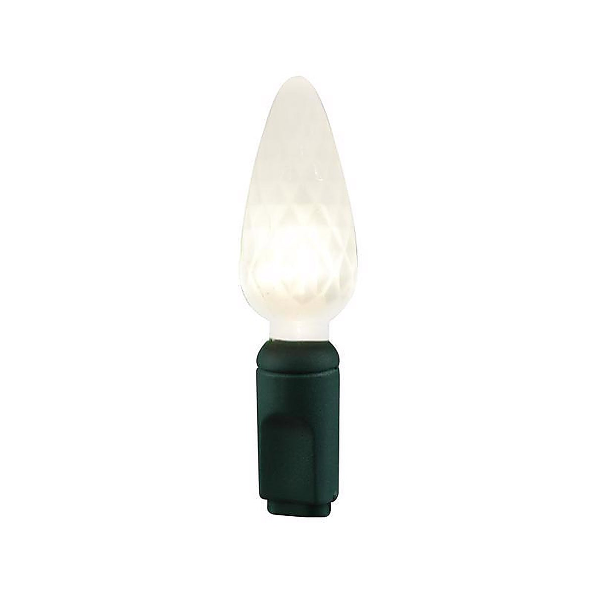 Celebrations - C650TRSA - Platinum LED C6 Red/Green/Pure White 50 CT String Christmas Lights 25 Ft.