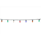 Celebrations - C750OMUA - Platinum LED C7 Multicolored 50 CT String Christmas Lights 25 Ft.
