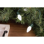 Celebrations - C750OWHA - Platinum LED C7 Warm White 50 CT String Christmas Lights 25 Ft.
