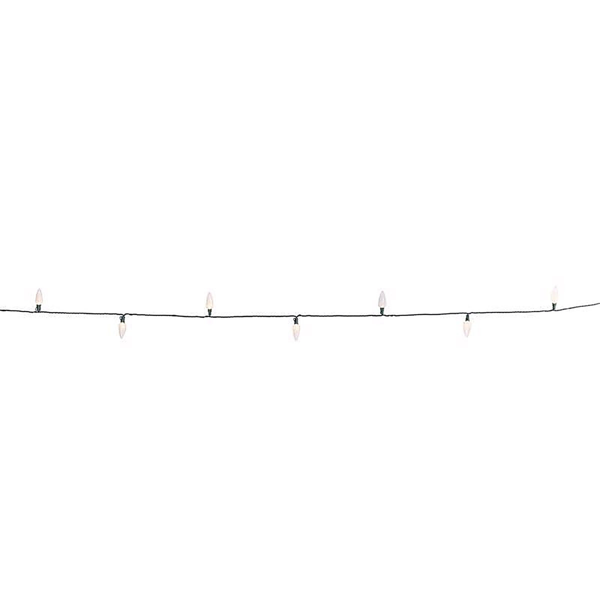 Celebrations - C925FWWA - Platinum LED C9 Warm White 25 CT String Christmas Lights 25 Ft.