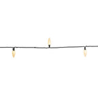 Celebrations - C925FWWA - Platinum LED C9 Warm White 25 CT String Christmas Lights 25 Ft.